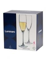 Набор фужеров для шампанского 6шт Сигнатюр Н8161