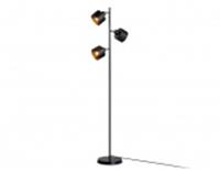 Торшер лофт TR8155/3 BK черный E27х3 max 40W D370х1530, Китай, код 05202220063, штрихкод 467008702534