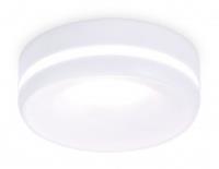 Светильник накладной TN3333 SWH/FR белый песок/белый матовый GU5.3 D96х50, Китай, код 05213020086, штрихкод 466023203059