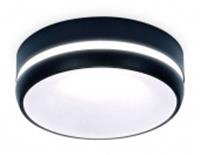 Светильник накладной TN3335 SBK/FR черный песок/белый матовый GU5.3 D96х46, Китай, код 05213020087, штрихкод 466023203060