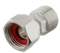 Полусгон с накидной гайкой и наружной резьбой 1/2х3/4 Zeissler ZSr.165.060504, Китай, код 02902010555