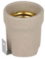 Патрон ЭРА Е27 керамический с держателем, Китай, код 05818020060, штрихкод 506307989709, артикул Б0069217