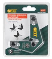 Угольник для сварки магнитный Fit 3 угла, 60°, 90° и 120°. усилие до 13,5 кг, Китай, код 0601500069, штрихкод 466007804144, артикул 81812