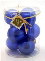 Набор елочных шаров 9шт 50мм 16 10 056 05 0109 синие