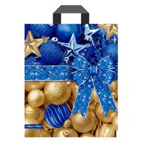 Сумка ПВД 28х34 петля НГ Подарочный с бантом