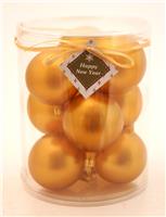 Набор елочных шаров 9шт 50мм 16 10 059 05 0109 золото