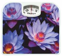 Весы напольные механические Sakura SA-5000-11 Цветы 130кг