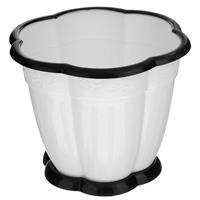 Горшок для цветов Восторг 3л М1235 белый (25)