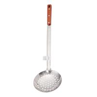 Шумовка 46см нерж.сталь 42000-4 деревянная ручка