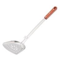 Шумовка 41см нерж.сталь 42000-2 деревянная ручка