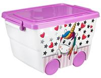 Ящик для игрушек 23л Деко Единорог М2550 (6)