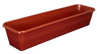 Ящик для рассады 640х140 без поддона терракотовый Бийск (30)