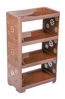 Этажерка для обуви 4-секционная М7057 венге (1)