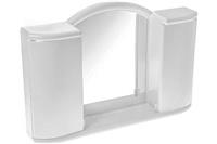 Шкафчик зеркальный Арго арт.11901 белый (4)