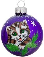 Шар 3 Зодиак Заяц/кот С29 (38) в уп.Елочка