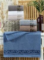 Полотенце TWO DOLPHINS махр. жаккард 50х90 (1/6 ) A293 LOVELL, Турция, код 01207050769, штрихкод 868048039989, артикул 11750