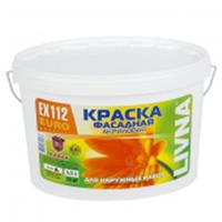 Краска LIVNA EX112 база А (10 л) Б, Россия, код 04102060021, штрихкод 463003821804, артикул 95112