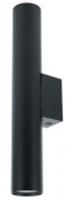 Спот ML1034 светильник настенный под лампу 2*GU10, черный, Китай, код 0521000323, штрихкод 465782689414, артикул 51926