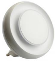 Светильник-ночник 0,5W 230V круг, белый FN1123, Китай, код 05217030009, штрихкод 465783925025, артикул 52063