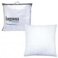 Подушка стеганная 70*70 LAGOM swan, РОССИЯ, код 01201080013, штрихкод 469047923671, артикул 142946