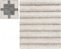 Покрывало декоративное Полоска, фланелевое 180х200см пл.250г/м2 молочный, Китай, код 01204010003, штрихкод 690710944742, артикул GTSF01