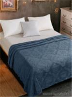 Плед ВЕЛСОФТ диз. 062 (19-4118) Темный деним (Л) (220х200), РОССИЯ, код 01204050089, штрихкод 465780650452, артикул