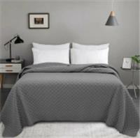 Покрывало К 220х240 Теодора темно-серый арт.1-26, Китай, код 0120504182, штрихкод 466032619963, артикул 157632