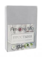Простыня Amore Mio DK QR Простыня 200*200*20 GY, РОССИЯ, код 01206080178, штрихкод 468060561720, артикул 23153