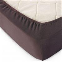 Простыня на резинке 90х200х20 трикотаж (пл.120) (шоколад), Россия, код 01206260634, штрихкод 463003513754