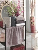 Полотенце PHILIPPUS махра 50х90 (1/6 ) LUX COTTON (E838) DENISE, Турция, код 01207161746, штрихкод 868048036659, артикул 10205