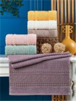 Полотенце PHILIPPUS махра 70х140 (1/6 ) SUPER COTTON (A410) BEYDA, Турция, код 01207011205, штрихкод 868048037572, артикул 12097