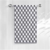 Полотенце Волшебная ночь МХ42 Geometric 70/50 П202/1107 серый/белый 00, Россия, код 01207010704, штрихкод 465031053135, артикул 799365