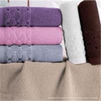 Полотенце махровое Luxor диз. Латис 50х90 (серо-голубой), УЗБЕКИСТАН, код 01207011056, штрихкод 465031423554, артикул