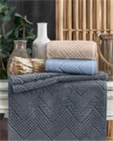 Полотенце махровое Luxor диз. Рокс 30х60 (бежевый), Узбекистан, код 01207011241, штрихкод 466046206382 