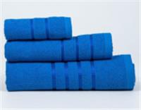 Полотенце махровое 70х130 синий 130Ф, Узбекистан, код 01207140125, штрихкод 461032346816 