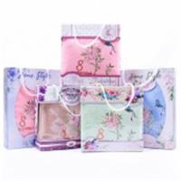 Набор полотенец микрофибра 8 Марта, веточка Розы 38002 в коробке Л, Китай, код 01207040160, артикул 21723