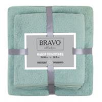 Набор махровых полотенец НВ Смарт м0811_18 35х75 + 70х140 оливковый, Китай, код 01207051459, штрихкод 461030107233, артикул 135614