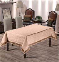 Скатерть DO&CO c гипюром 160x220 КДК (персиковый), ТУРЦИЯ, код 01209080049, штрихкод 868107249938, артикул 8082