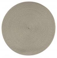 Салфетка индивидуальная D38см, тауп, Китай, код 0120909141, штрихкод 464012123871, артикул A27-TAUPE