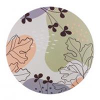 Сервировочная салфетка ПВХ круглая 36 см Клевер, Россия, код 0120909148, штрихкод 468016902096, артикул 15567