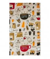 Полотенце вафельное 35х60 мультиколор КФ_1 (пл.150г/м2), РОССИЯ, код 0120910250, штрихкод 460797779431, артикул КФ_1