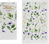 Полотенце кухонное 38х63см хлопок Коллекция: Акварельные цветы, КИТАЙ, код 01209100785, штрихкод 695017573325, артикул УТ-00553106