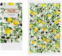 Полотенце кухонное NataM 38х63см хлопок (Коллекция: Лимоны и маслины), КИТАЙ, код 01209100701, штрихкод 691335776126, артикул PVT06001