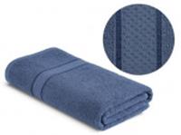 Полотенце махровое 30х50 см, Серо-Синий, 100% хлопок, 360 г/м, РОССИЯ, код 01209100799, штрихкод 468010325328, артикул 1534