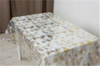 Клеенка прозрачная 0,18мм (1,4м*30м), Снежинки НГ, SD-075, КИТАЙ, код 01210070001, штрихкод , артикул 15554