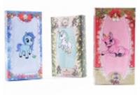 Набор полотенец микрофибра 7105 34х75 см (1 шт) в шоколадке Р, Китай, код 01210070024, артикул 24753