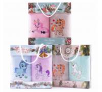 Набор полотенец микрофибра 7105 34х75 см (2 шт) в сумочке Р+Р, Китай, код 01210070025, артикул 24754