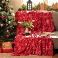 Плед флисовый новогодний «Экономь и Я. Снежинки» 150×180 см, РОССИЯ, код 01210070136, штрихкод 690004531026, артикул 4531026