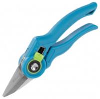 Секатор цветочный, 215 мм, регулировка захвата, пластиковые рукоятки, LUXE Palisad 60458, Китай, код 01301210230, штрихкод 404499624847