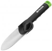 Совок посадочный узкий, 60х270 мм, стальной, полипропиленовая рукоятка, BASE Palisad 62067, Китай, код 01301210240, штрихкод 404499625420